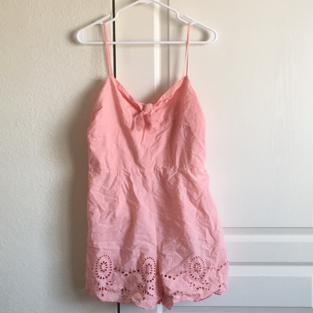Pink Romper Dress